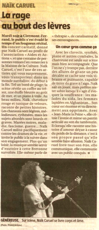 Article de Presse